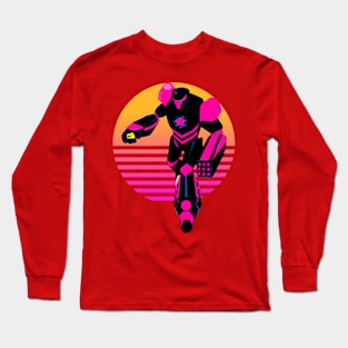 pink robots Long Sleeve T-Shirt